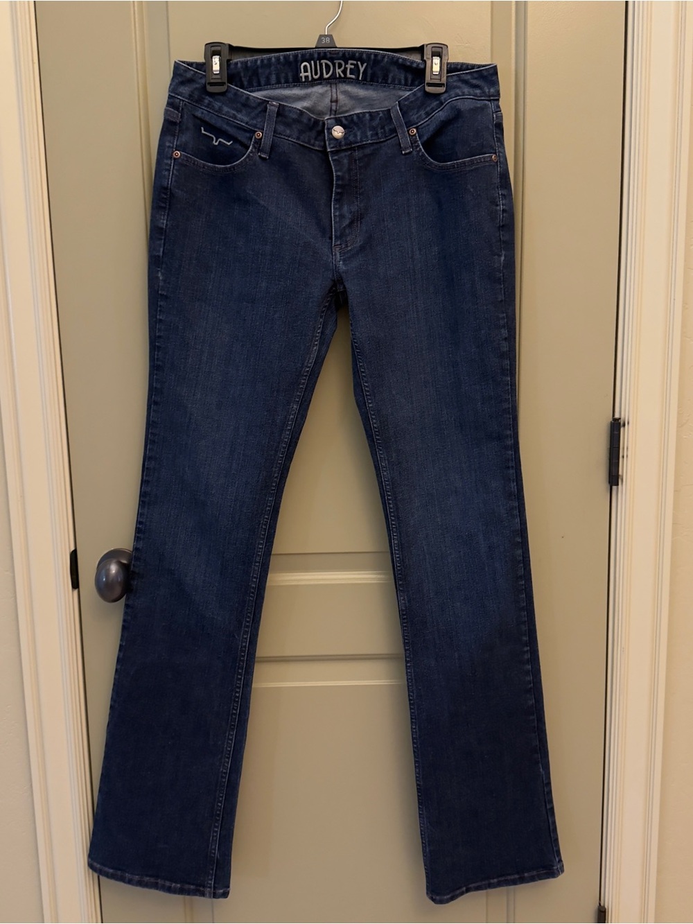 Kimes Ranch Audrey Bootcut Jeans in Dark Blue Wash